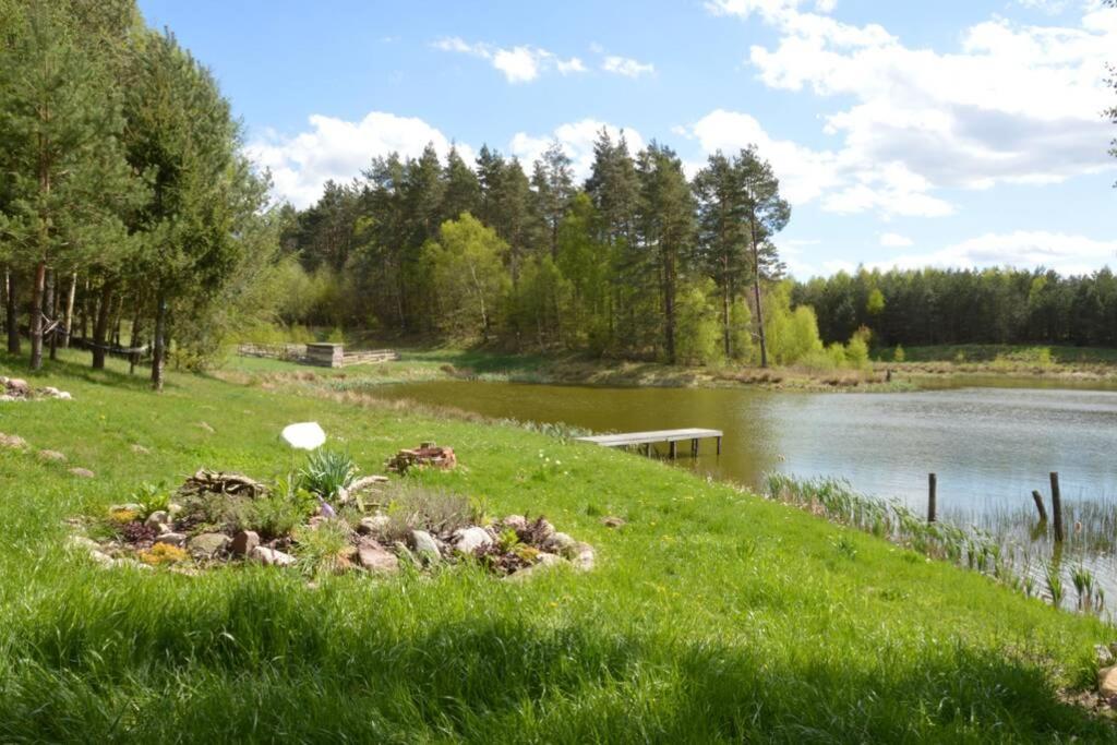 Hut In The Mid. Of Nowhere + Priv Pond+3 Ha Darzkowo Extérieur photo